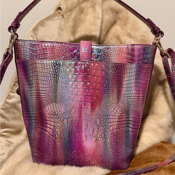 Brahmin Shira Tote Leather Bag - Picture 4 of 11